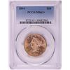 Image 1 : 1894 $10 Liberty Head Eagle Gold Coin PCGS MS63+