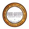 Image 2 : .999 Silver Four Queens Casino Hotel Las Vegas $10 Limited Edition Gaming Token