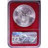 Image 2 : 2021 Type 1 $1 American Silver Eagle Coins NGC MS69 FDOI Red Core