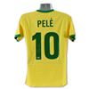 Image 1 : Brazil Soccer Jersey Autographed By Pele With Certificate Of Authenticity