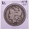 Image 1 : 1878-CC $1 Morgan Silver Dollar Coin