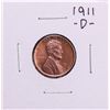 Image 1 : 1911-D Lincoln Wheat Cent Coin