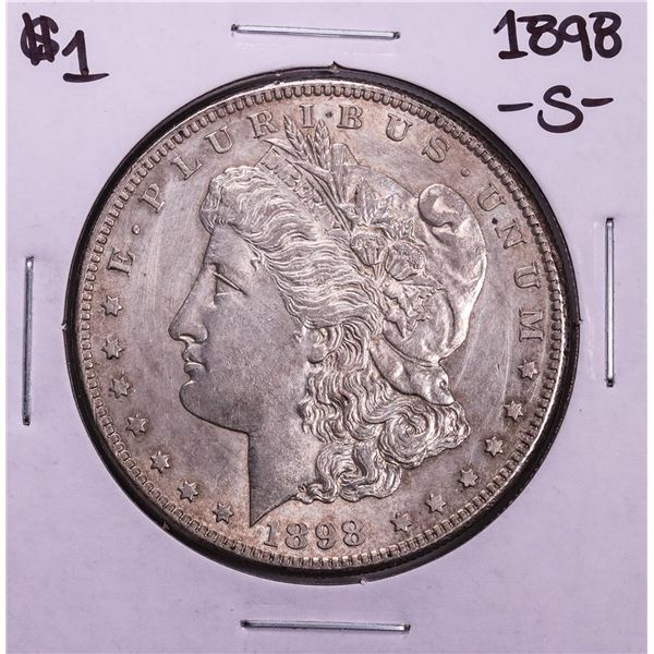 1898-S $1 Morgan Silver Dollar Coin