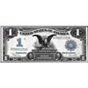 Image 1 : 1899 $1 Black Eagle Silver Certificate Note