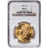 Image 1 : 1904 $20 Liberty Head Double Eagle Gold Coin NGC MS63