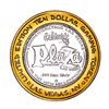 Image 2 : .999 Silver Plaza Hotel & Casino Las Vegas, NV $10 Limited Edition Gaming Token