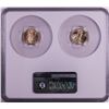 Image 2 : Set of 2021 Type 1 & Type 2 $5 American Gold Eagle Coins NGC MS70