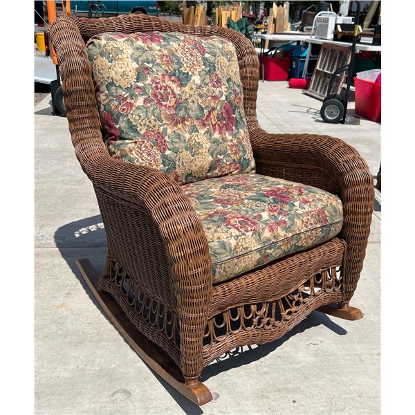 WICKER ROCKING CHAIR