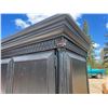 Image 4 : LARGE BLACK CABINET - TV CENTER OR ARMOIRE