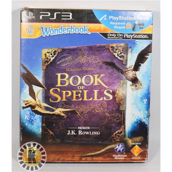 PS3 WONDERBOOK BOOK OF SPELLS