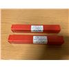 Image 1 : Lot of (2) HTC Tool #4FL SE.125R - 1X1X5X8 Carbide End Mills