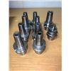 Image 2 : Lot of (10) Haimer / Command Shrink Fit Chuck Tool Holders CAT40