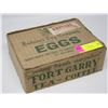 Image 1 : ANTIQUE HUDSON'S BAY EGG BOX