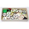 Image 1 : LARGE LOT VINTAGE JELL-O CAR COINS