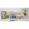 Image 1 : LOT OF ASSORTED ANTIQUE EPHEMERA DISNEY ETC