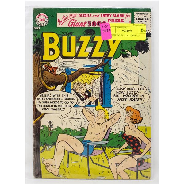 10 CENT DC BUZZY COMIC 73