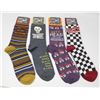 Image 1 : LOT OF 4 ASSORTED MENS FUN SOCKS