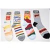 Image 1 : LOT OF 4 ASSORTED MENS FUN SOCKS