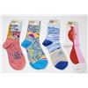 Image 1 : LOT OF 4 ASSORTED LADIES FUN SOCKS