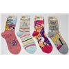 Image 1 : LOT OF 4 ASSORTED LADIES FUN SOCKS