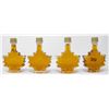 Image 1 : 4 PREMIUM MAPLE SYRUP IN GLASS JAR