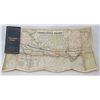 Image 1 : CIRCA 1900 TRANS CANADA RAILWAY TRAVEL MAP