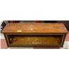 Image 1 : ANTIQUE BOOKCASE SHELF W DOOR NO GLASS