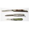 Image 1 : LOT OF 3 VINTAGE POCKET KNIVES
