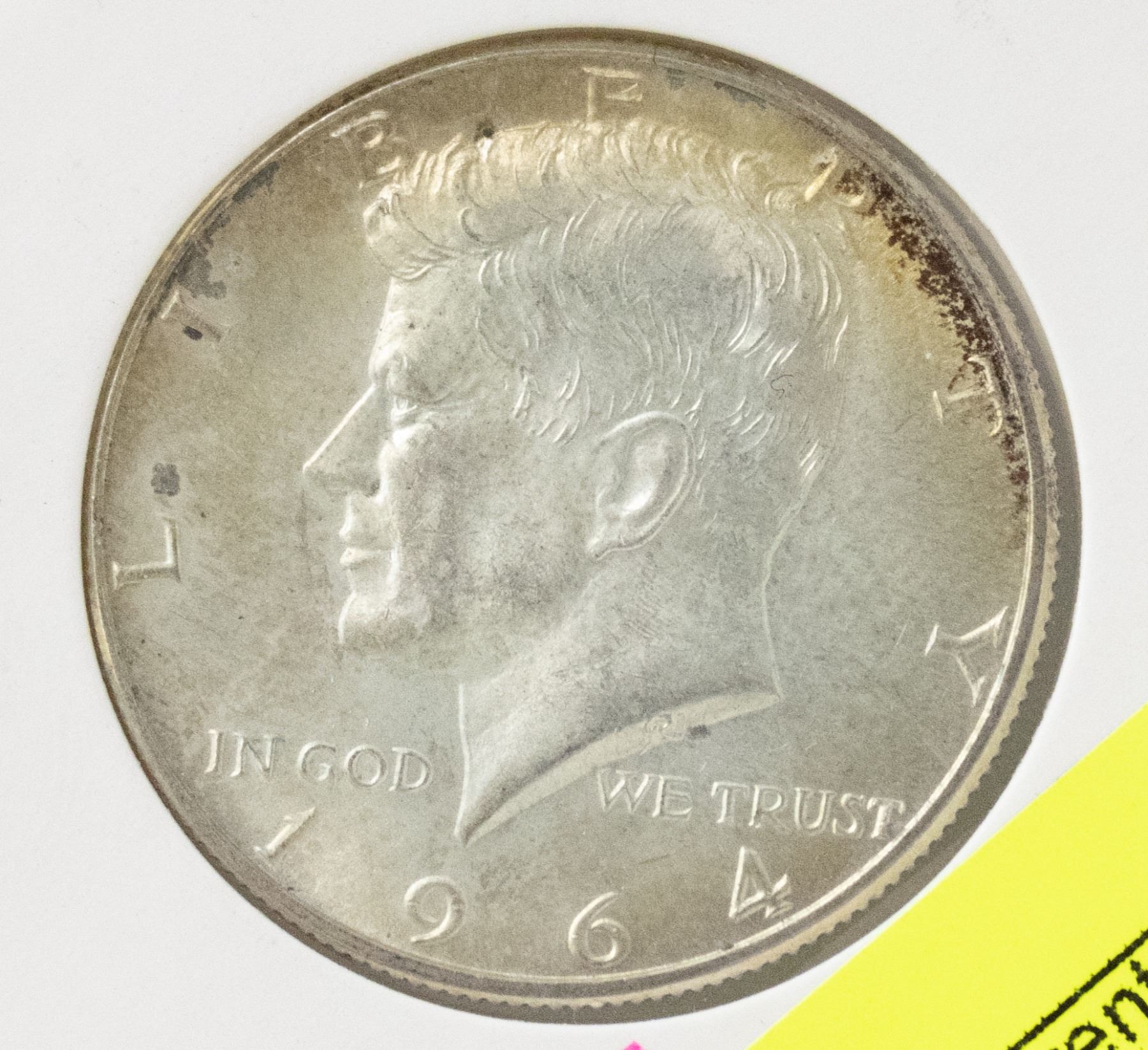 1964 SILVER KENNEDY 50 CENT PIECE