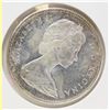 Image 2 : 1967 SILVER CANADIAN $1 COIN CENTENNIAL