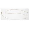 Image 1 : 14K GOLD CURB LINK CHAIN 19.5 IN AS IS