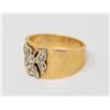 Image 2 : 10K GOLD RING W DIAMOND SIZE 8 APPRAISED $1530