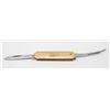 Image 2 : SMALL GOLD PLATED POCKET KNIFE IN CASE