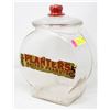 Image 1 : ANTIQUE PLANTERS NUTS GENERAL STORE JAR