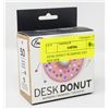 DESK DONUT PUSHPINS AND HOLDER