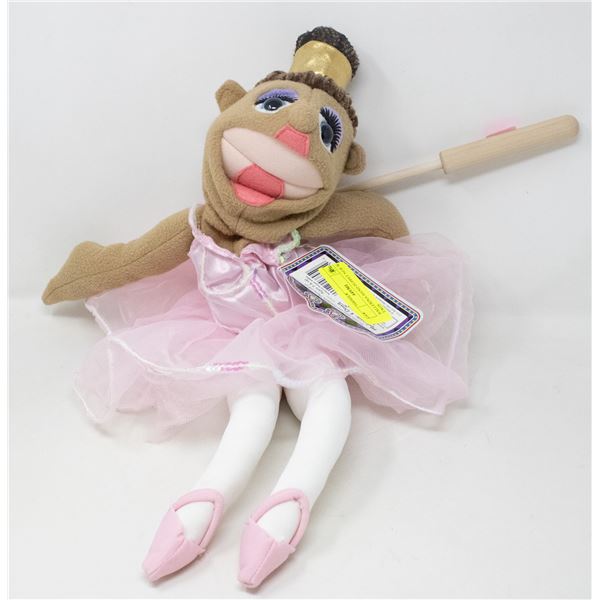 BALLERINA HAND PUPPET NEW W TAGS