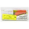 HAPPY CAMPER ERASER AND SHARPENER SET