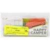 Image 1 : HAPPY CAMPER ERASER AND SHARPENER SET