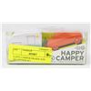 Image 1 : HAPPY CAMPER ERASER AND SHARPENER SET