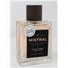 Image 1 : MISTRAL FRENCH COLOGNE BLACK AMBER 100ML