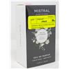 Image 1 : MISTRAL FRENCH PERFUME 50ML WHITE FLOWERS