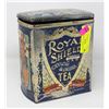 Image 1 : ANTIQUE ROYAL SHIELD TEA TIN