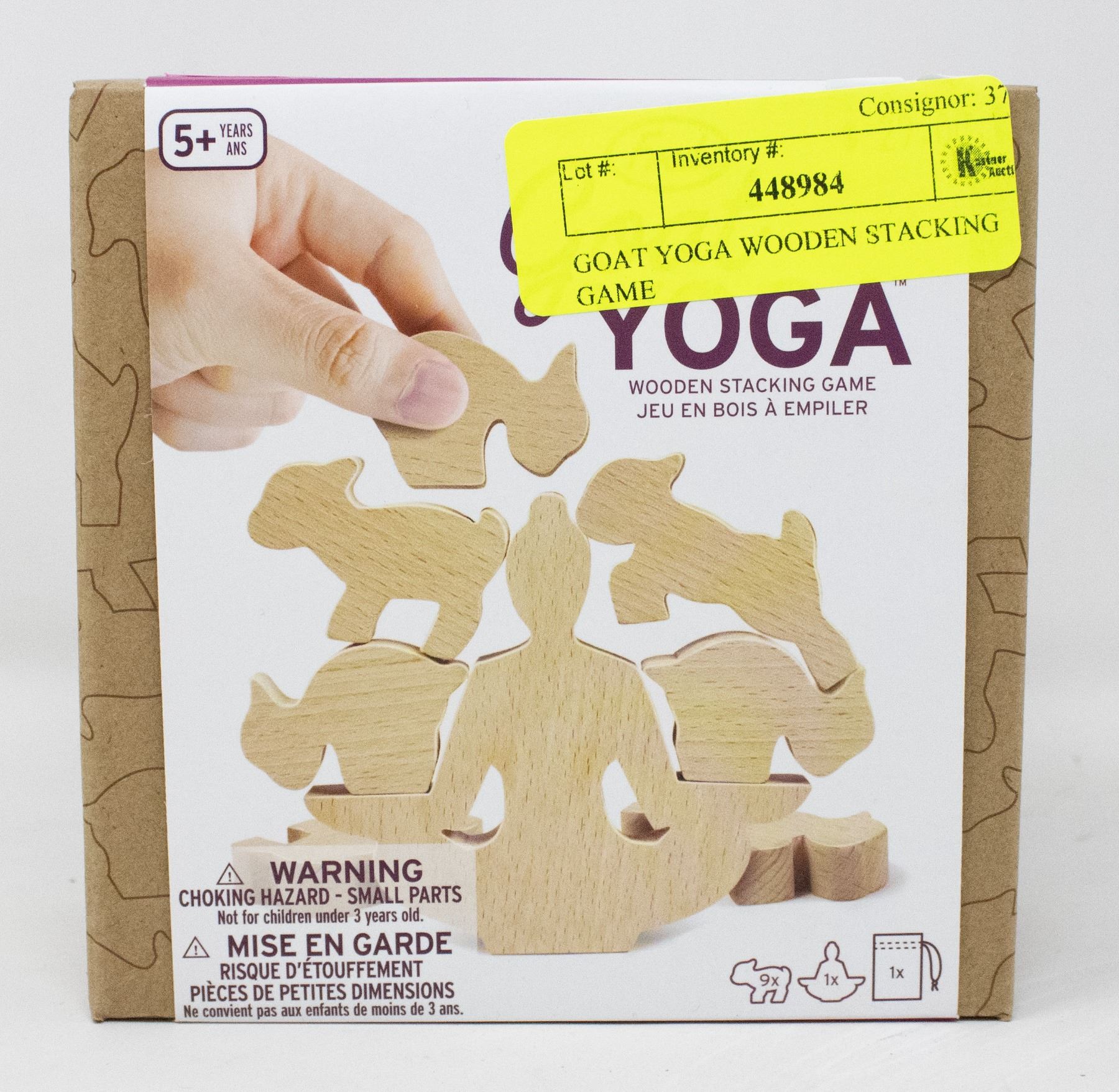 GOAT YOGA WOODEN STACKING GAME