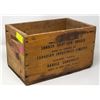 Image 1 : ANTIQUE CIL WOOD AMMUNITION CRATE