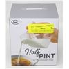 Image 1 : HALF PINT GLASS CREAMER IN BOX