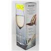 Image 1 : SAUCED MEASURING WINE GLASS NEW IN BOX