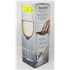 Image 1 : SAUCED MEASURING WINE GLASS NEW IN BOX