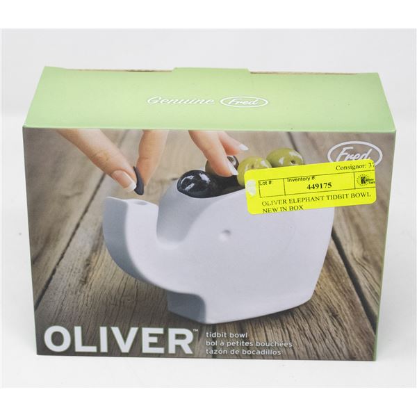 OLIVER ELEPHANT TIDBIT BOWL NEW IN BOX