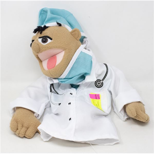 DOCTOR HAND PUPPET NEW W TAGS