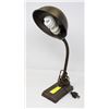 Image 1 : ANTIQUE GOOSE NECK DESK LAMP
